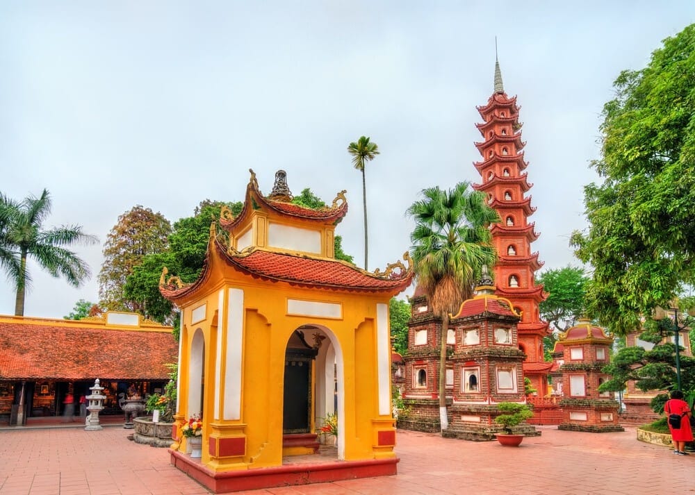 Guide de voyage : La pagode Tran Quoc, pagode la plus ancienne de la ville de Hanoi Guide de voyage : La pagode Tran Quoc, pagode la plus ancienne de la ville de Hanoi