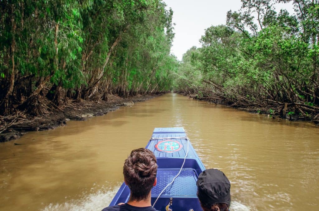 forêt inondée de Tra Su