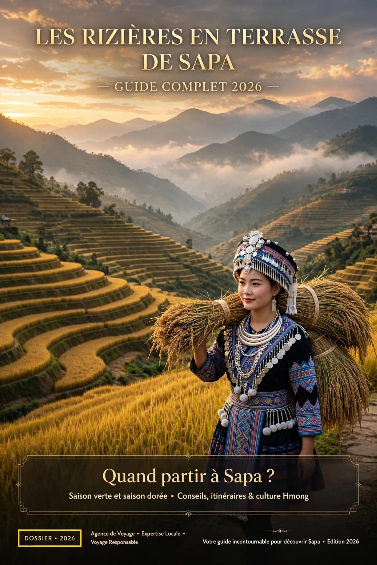 Meilleurs moments pour voir les Rizières en terrasses de Sapa