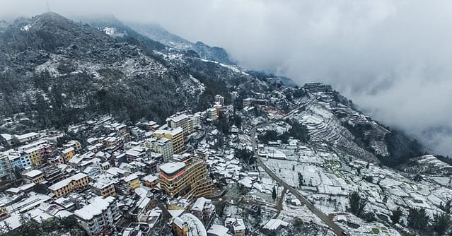 Endroits au Viêt Nam où l'on peut voir de la neige Endroits au Viêt Nam où l'on peut voir de la neige