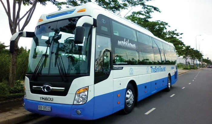 Bus de Mui Ne à Da Lat Bus de TheSinh Tourist de Mui Ne à Da Lat 