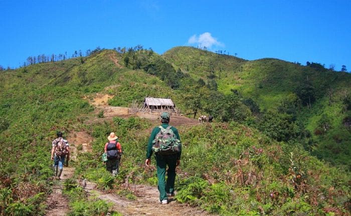 Trek Sapa hors entiers battus 2 jours avec les enfants avec guide francophone - Rando Sapa en famille - US $ 80/ par personne