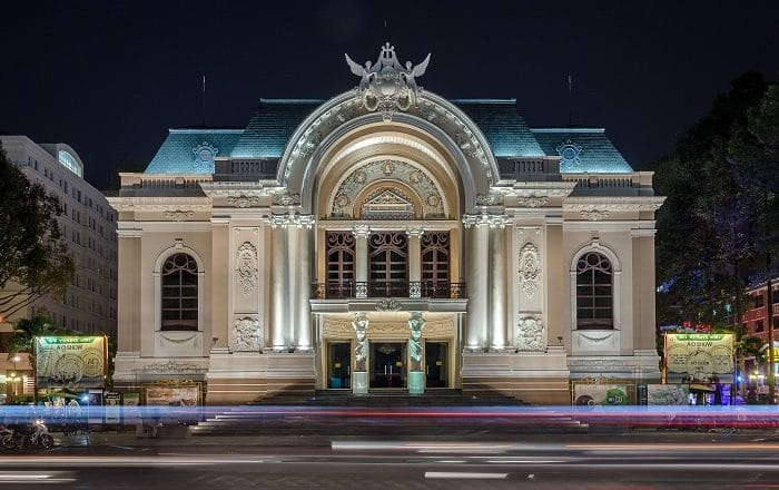 Opéra de Saigon ( Opéra de Ho Chi Minh Ville, théâtre municipale de Ho Chi Minh Ville ) Guide voyage