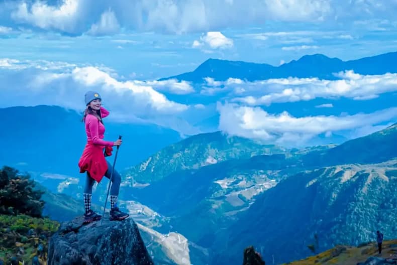 Nhiu Co San - La montagne de la corne du buffle, 2965 mètres, La 9ème plus haute montagne du Vietnam