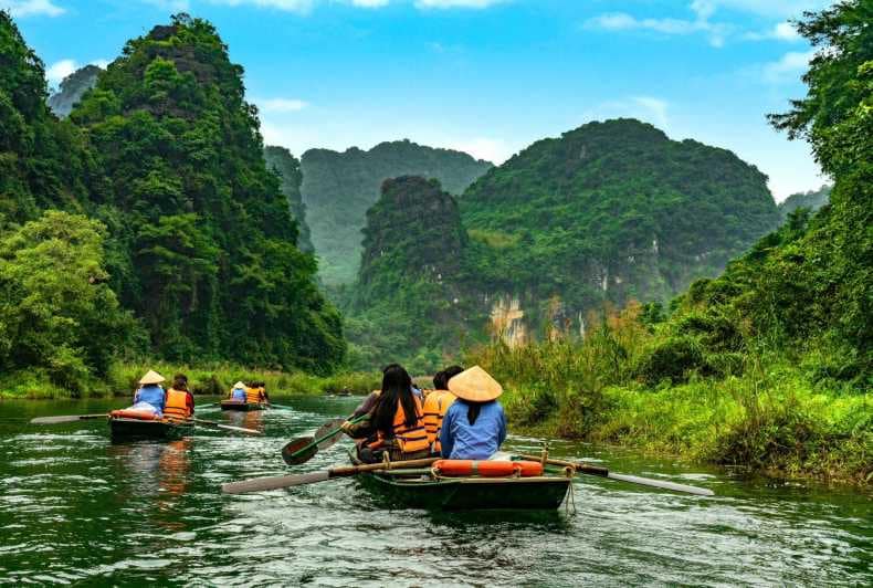 Tràng An promenade en bateau Trang An