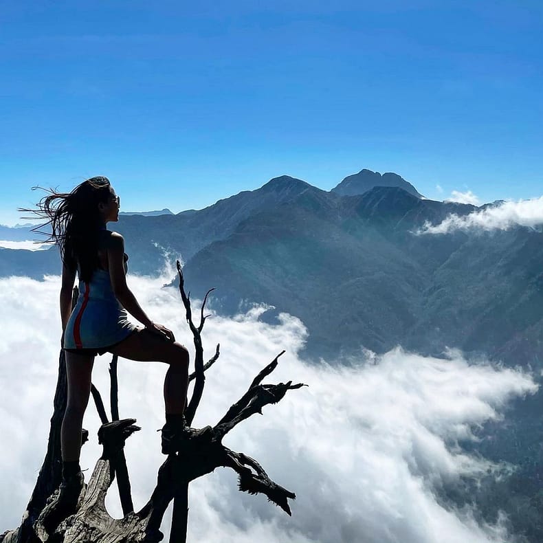 Nhiu Co San - La montagne de la corne du buffle, 2965 mètres, La 9ème plus haute montagne du Vietnam Nhiu Co San - La montagne de la corne du buffle, 2965 mètres, La 9ème plus haute montagne du Vietnam