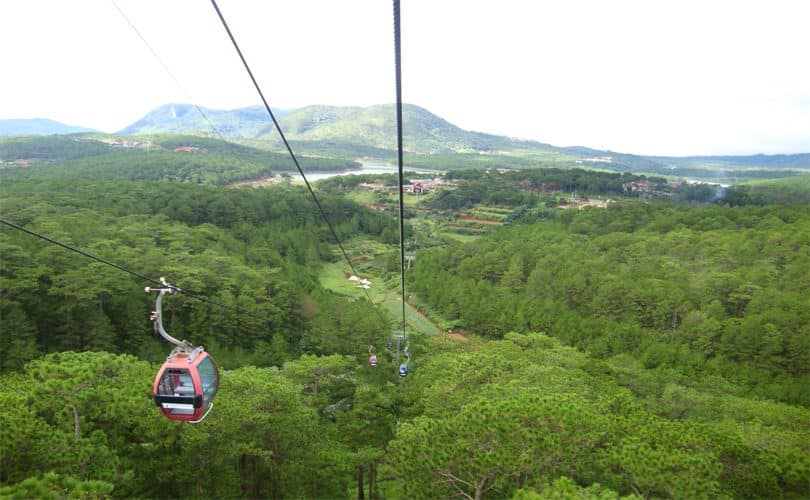 Itinéraire de 3 jours à Dalat : Que faire à Dalat en 3 jours ? Téléphérique de Da Lat Vietnam : Une expérience passionnante !