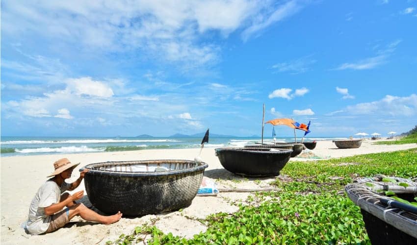 La campagne de Hoi An Hidden Beach, un des endroits les plus relaxants de Hoi An